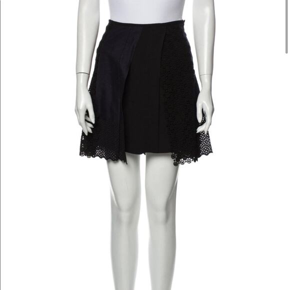 Vanessa Bruno virgin wool black skirt US 2 XS - Picture 1 of 3